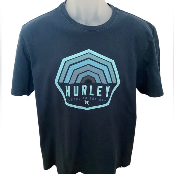 HURLEY “Loyal to the Sea” Surf Tee Shirt Men M Medium - Picture 1 of 5